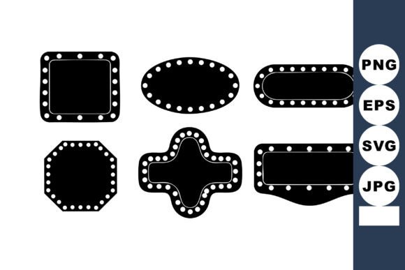 Black Retro Vintage Marquee Signs Embroidery Review