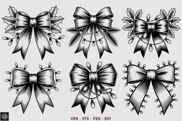 Christmas Lights Bow SVG Bundle Review