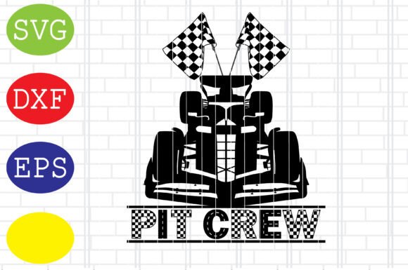 Pit Crew Svg, Racing Car Svg
