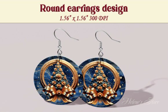 Retro Christmas Tree Earring Sublimation Review