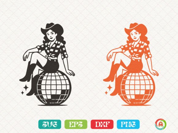 Retro Cowgirl on Disco Ball: A Designer’s Review