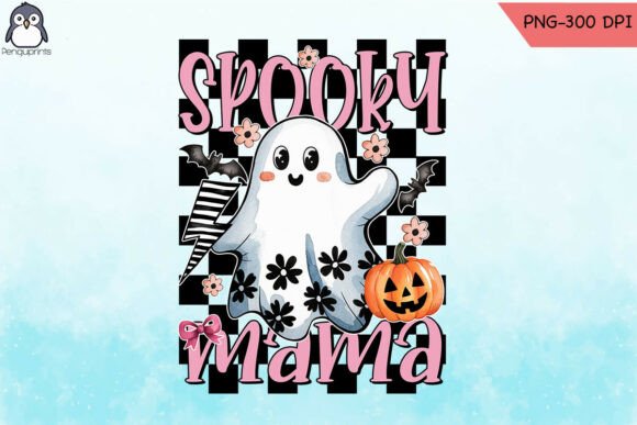 Retro Groovy Checkered Spooky Mama Review