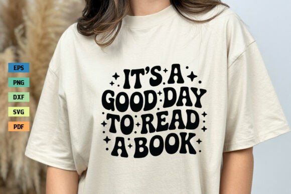 Retro It s a Good Day to Read a Book SVG