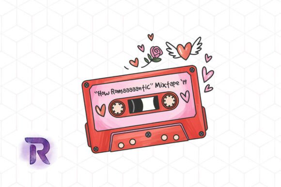 Retro Love Mixtape Sublimation PNG Review